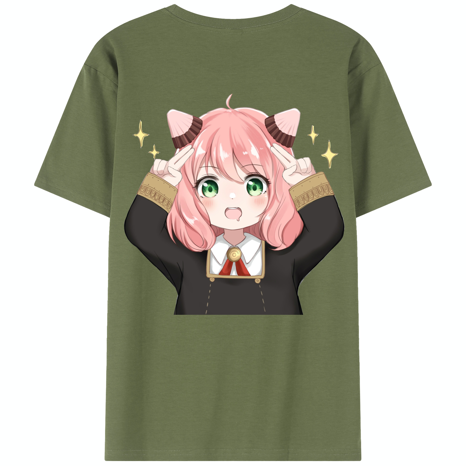 （画像用） SPY×FAMILY间谍家家酒 綿100％半袖Tシャツ（背面プリント）